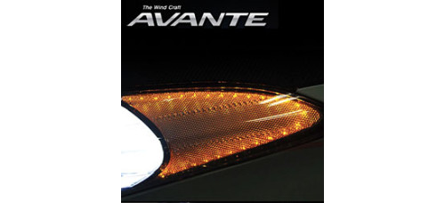 exled hyundai elantra front reflector led modules